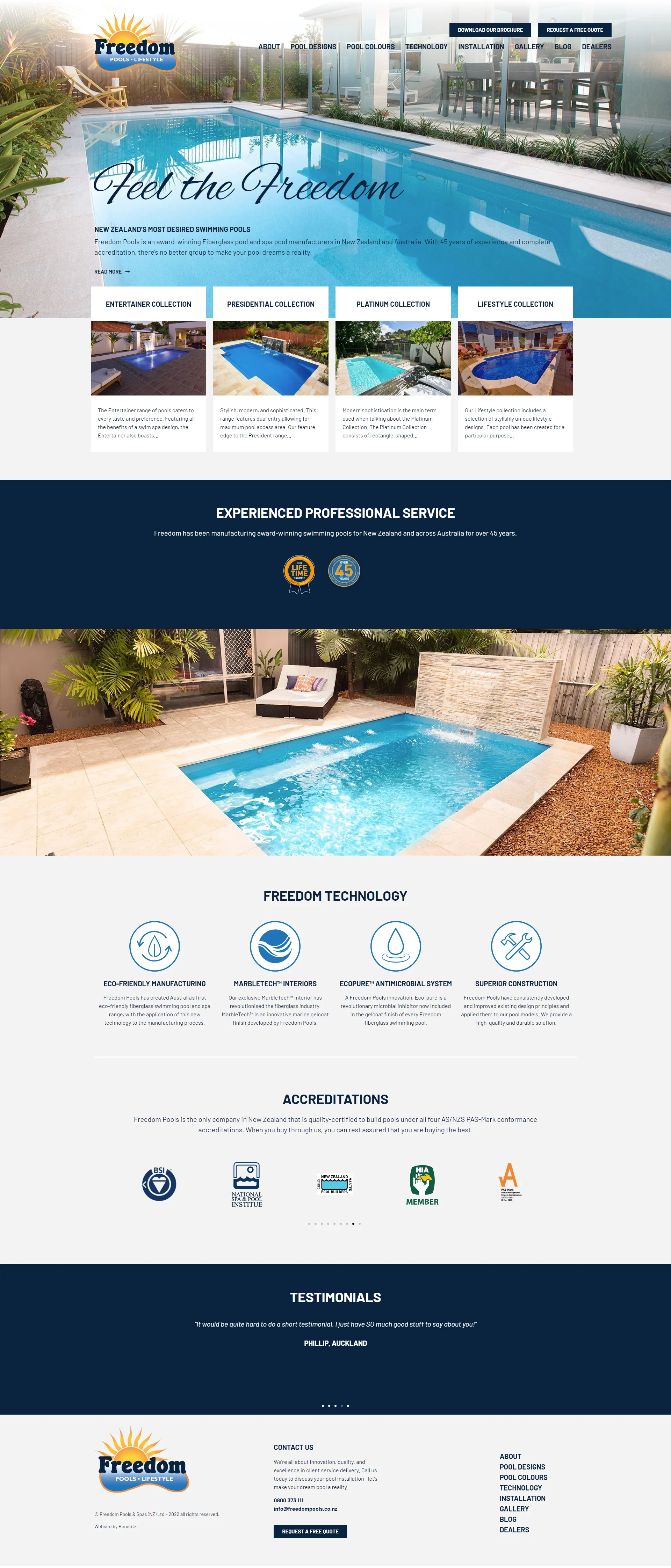 Freedom Pools